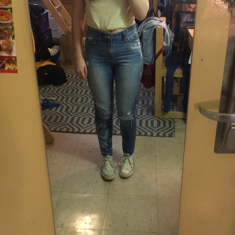 Distressed Abercrombie Signature Collection Jeans
